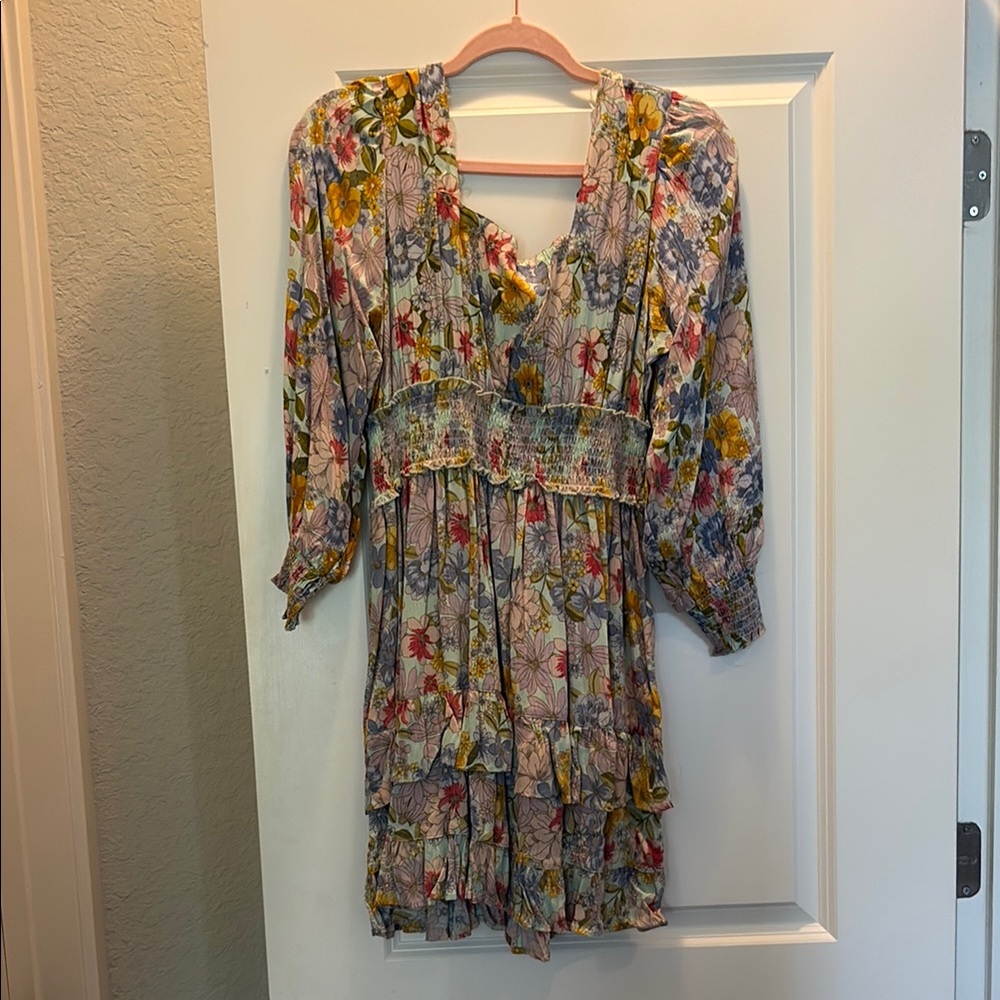 NWT Angie Floral Multicolor Dress